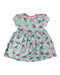 A Green Short Sleeve Dresses from Kite in size 12-18M for girl. (Front View)