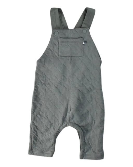 A Grey Long Overalls from Petit Bateau in size 3-6M for boy. (Front View)