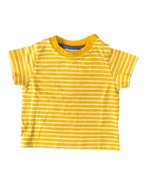 A Yellow Short Sleeve Tops from Jojo Maman Bébé in size 3-6M for boy. (Front View)