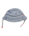 A Grey Sun Hats from Seraphine in size M for maternity. (Front View)