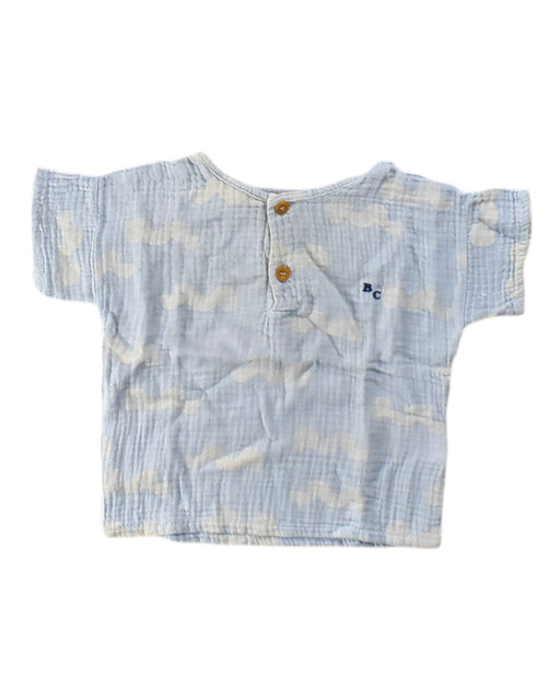 A Blue Short Sleeve Tops from Bobo Choses in size 6-12M for boy. (Front View)