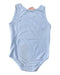 A Blue Sleeveless Bodysuits from The Animals Observatory in size 6-12M for boy. (Back View)