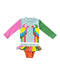 A Multicolour Swimsuits from Stella McCartney in size 6-12M for girl. (Front View)