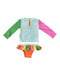 A Multicolour Swimsuits from Stella McCartney in size 6-12M for girl. (Back View)