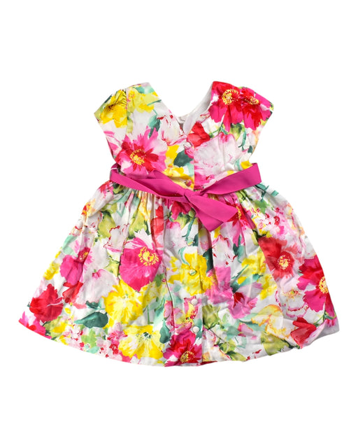 A Multicolour Sleeveless Dresses from Ralph Lauren in size 12-18M for girl. (Front View)