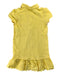 A Yellow Short Sleeve Dresses from Polo Ralph Lauren in size 0-3M for girl. (Back View)