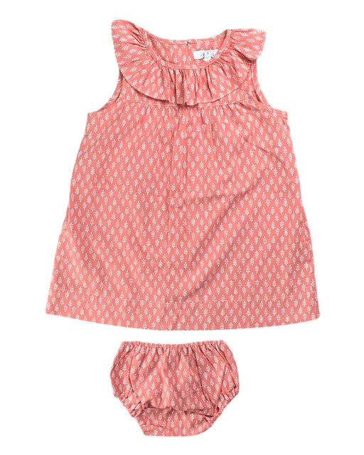 A Orange Dress Sets from Lolilota in size 9Y for girl. (Front View)