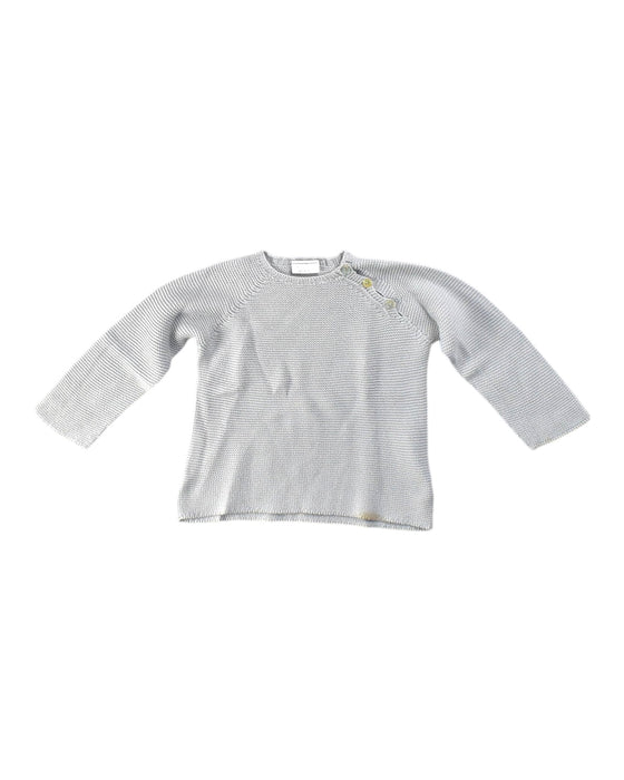 A Grey Knit Sweaters from M&H in size 18-24M for neutral. (Front View)