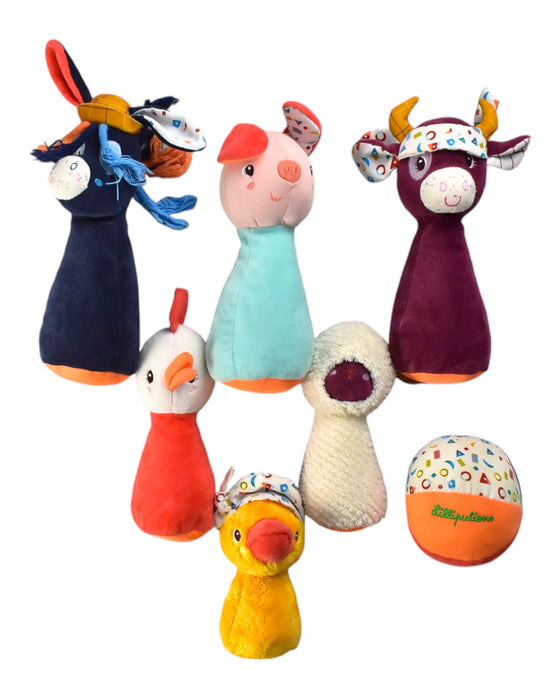 A Multicolour Soft Toys from Lilliputiens in size O/S for neutral. (Front View)