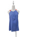 A Blue Sleeveless Tops from Bove in size S for maternity. (Back View)