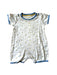 A White Short Sleeve Rompers from Château de Sable in size 6-12M for neutral. (Front View)