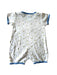 A White Short Sleeve Rompers from Château de Sable in size 6-12M for neutral. (Back View)