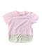 A Pink Short Sleeve Tops from Moody Tiger in size 4T for girl. (Front View)