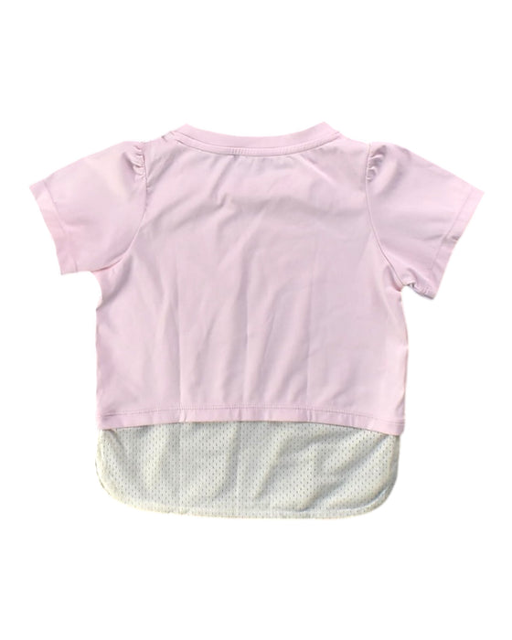 A Pink Short Sleeve Tops from Moody Tiger in size 4T for girl. (Back View)