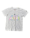 A White Short Sleeve T Shirts from Air Jordan in size 6T for girl. (Front View)