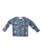 A Blue Crewneck Sweatshirts from Coccodrillo in size 4T for girl. (Front View)