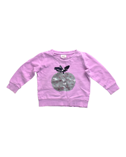 A Pink Crewneck Sweatshirts from Seed in size 4T for girl. (Front View)