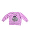 A Pink Crewneck Sweatshirts from Seed in size 4T for girl. (Front View)