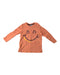 A Orange Long Sleeve Tops from So Cute in size 3T for girl. (Front View)