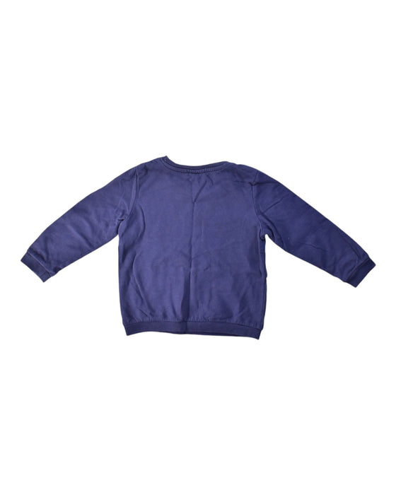 A Purple Crewneck Sweatshirts from So Cute in size 3T for girl. (Back View)