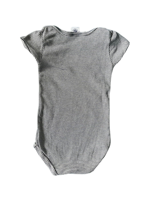 A White Short Sleeve Bodysuits from Petit Bateau in size 3-6M for neutral. (Back View)