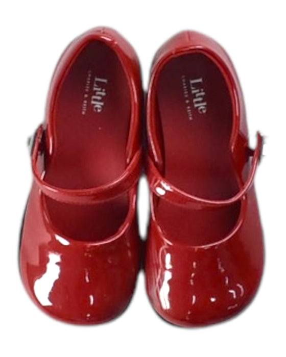 A Red Flats from Charles & Keith in size 4T for girl. (Back View)