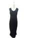 A Black Sleeveless Dresses from Ripe in size L for maternity. (Front View)