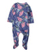 A Purple Long Sleeve Jumpsuits from Jessica Simpson in size 6-12M for girl. (Back View)