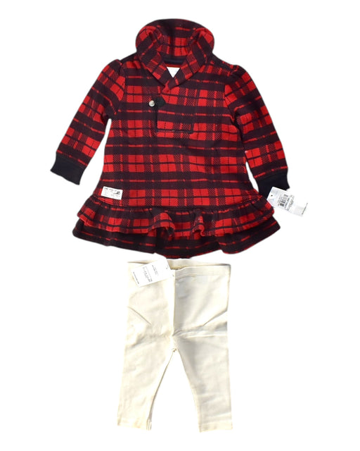 A Red Leggings Sets from Ralph Lauren in size 6-12M for girl. (Front View)