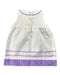 A White Sleeveless Dresses from Janie & Jack in size 6-12M for girl. (Back View)