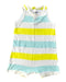 A White Sleeveless Rompers from Petit Bateau in size 3-6M for neutral. (Front View)