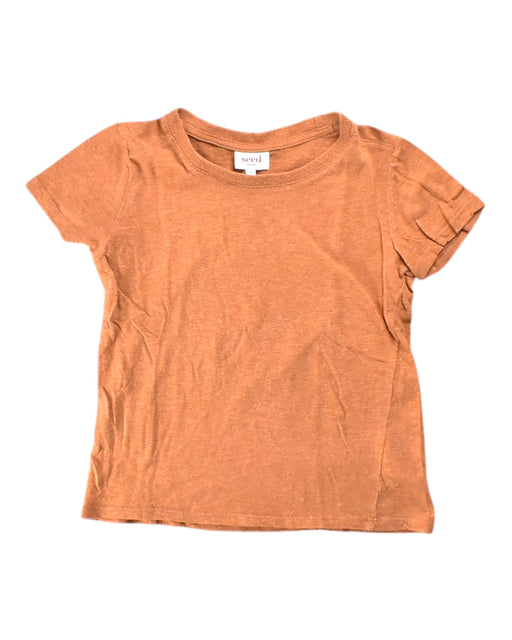 A Orange Short Sleeve T Shirts from Seed in size 8Y for neutral. (Front View)