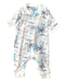 A White Onesies from Nest Designs in size 3-6M for boy. (Front View)