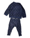 A Blue Pants Sets from Petit Bateau in size 6-12M for boy. (Back View)