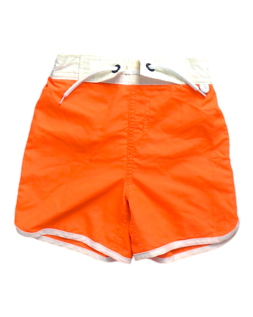 A Orange Shorts from Boden in size 6T for girl. (Front View)