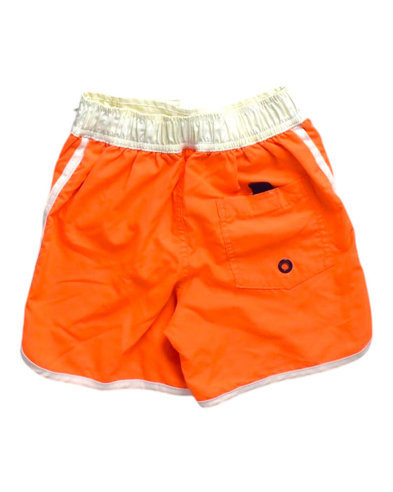 A Orange Shorts from Boden in size 6T for girl. (Back View)