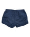 A Blue Shorts from Happyology in size 5T for girl. (Back View)