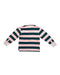 A Pink Long Sleeve Polos from Petit Bateau in size 6T for boy. (Back View)