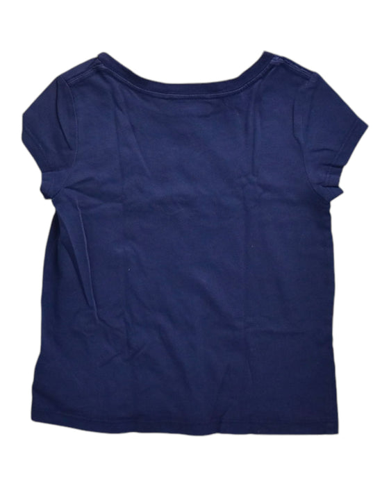 A Blue Short Sleeve T Shirts from Polo Ralph Lauren in size 3T for girl. (Back View)