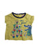 A Green Short Sleeve T Shirts from DPAM in size 3-6M for boy. (Front View)