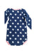 A Blue Long Sleeve Bodysuits from Petit Bateau in size 6-12M for boy. (Back View)