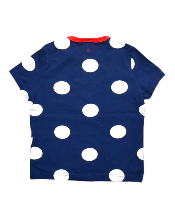 A Blue Short Sleeve T Shirts from Petit Bateau in size 18-24M for neutral. (Back View)