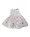 A White Sleeveless Dresses from Simonetta in size 6-12M for girl. (Front View)