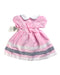 A Pink Short Sleeve Dresses from Rare Editions in size 2T for girl. (Back View)