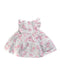 A White Sleeveless Dresses from Janie & Jack in size 6-12M for girl. (Front View)