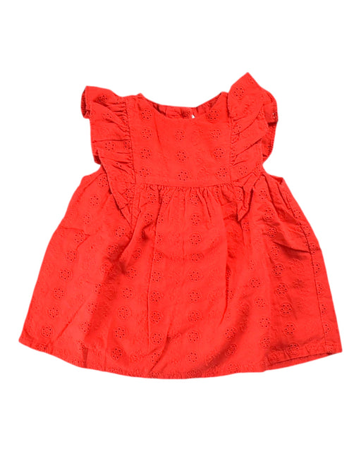 A Red Sleeveless Dresses from Janie & Jack in size 18-24M for girl. (Front View)