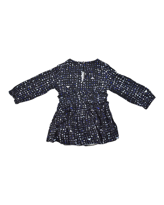 A Black Long Sleeve Dresses from Emporio Armani in size 6-12M for girl. (Back View)