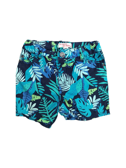 A Blue Shorts from DPAM in size 6-12M for boy. (Front View)