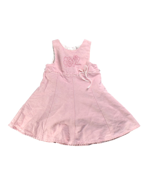 A Pink Sleeveless Dresses from Escada in size 6-12M for girl. (Front View)