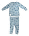 A Blue Pyjama Sets from Peter Rabbit in size 12-18M for boy. (Front View)